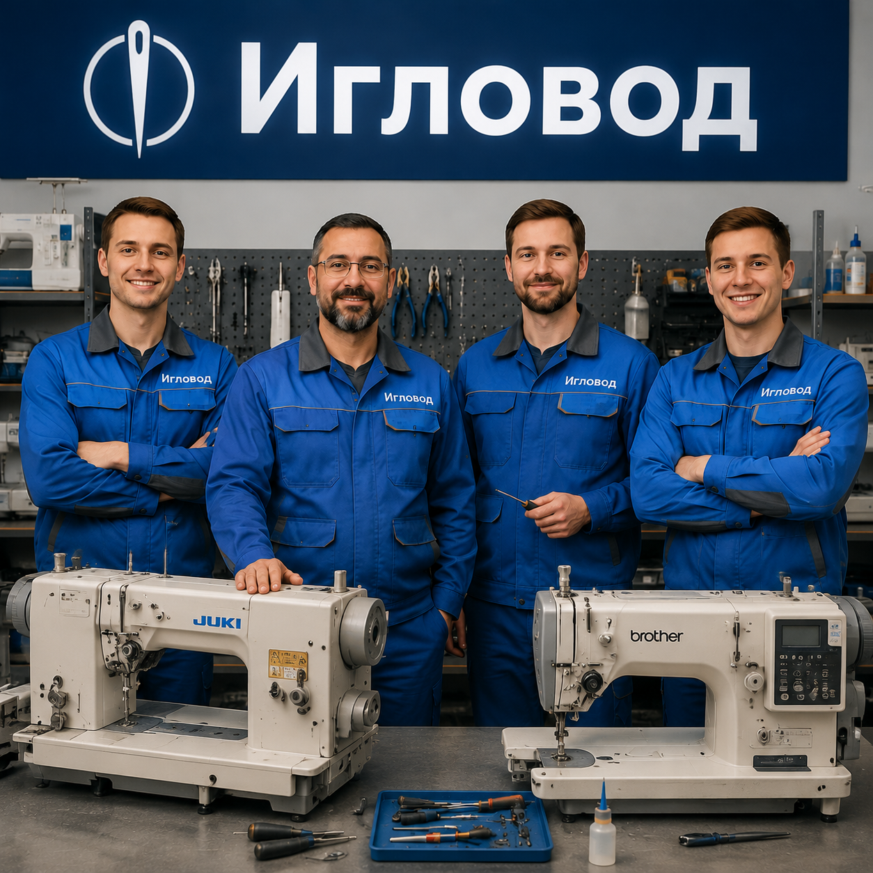 Сервис по ремонту швейного оборудования